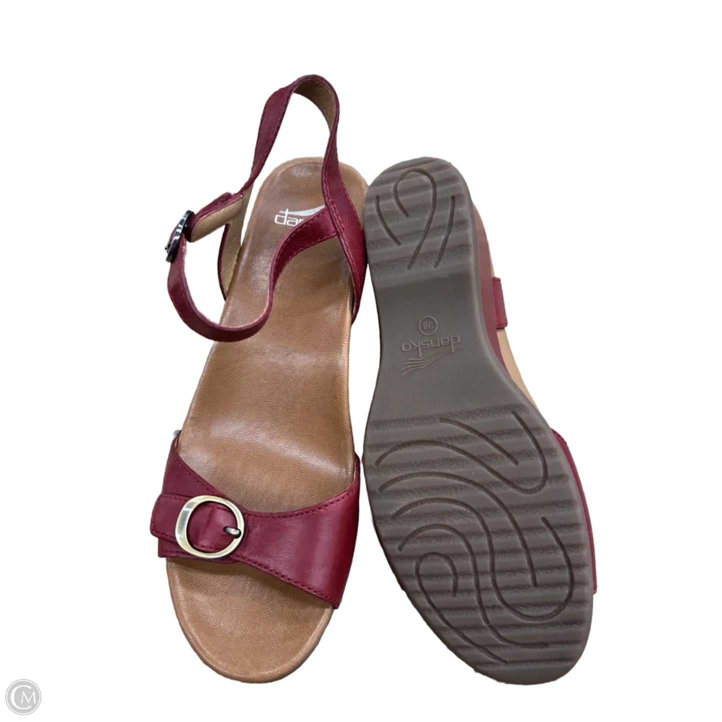 Sandals Flats By Dansko In Red, Size: 8