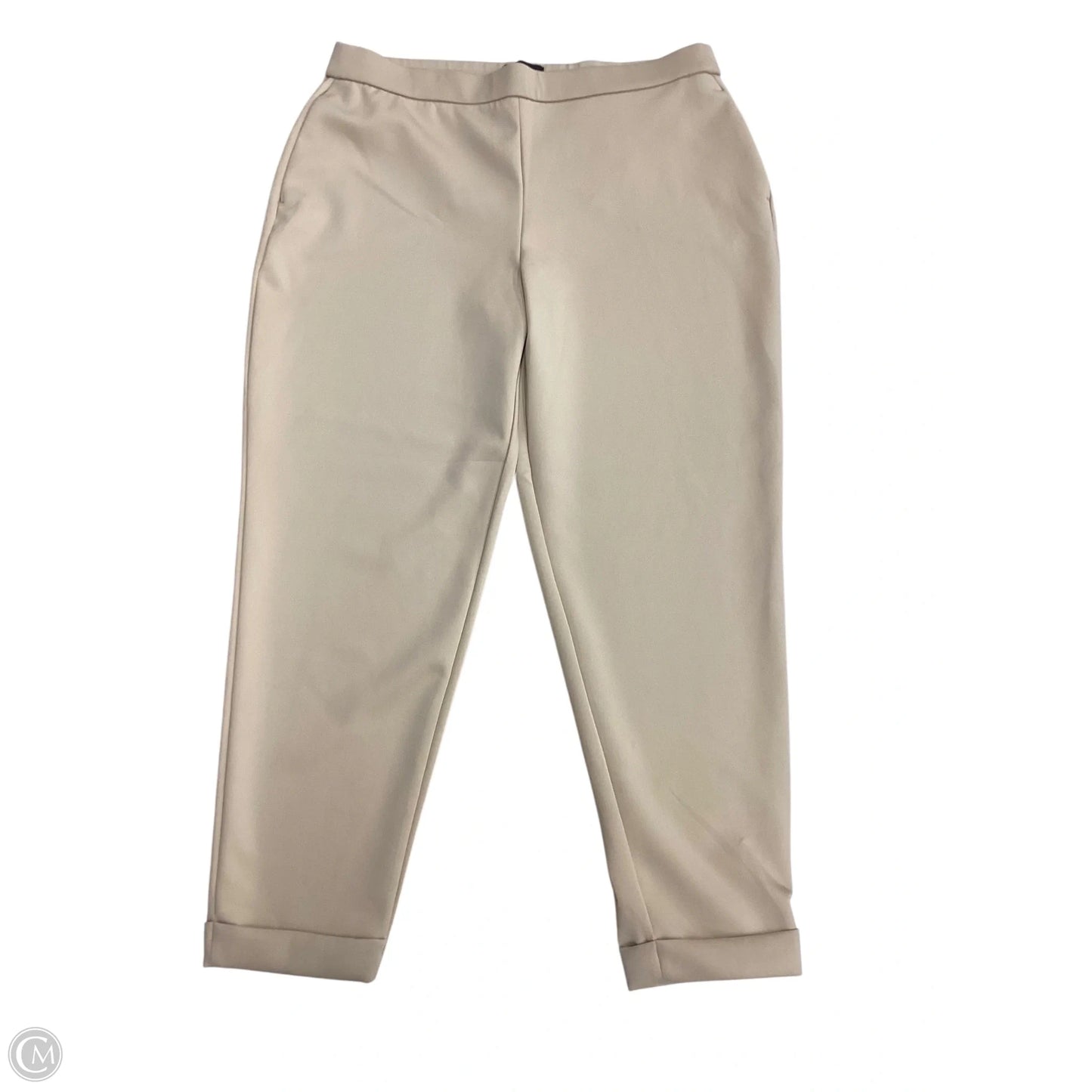Pants Dress By Express In Tan, Size: L