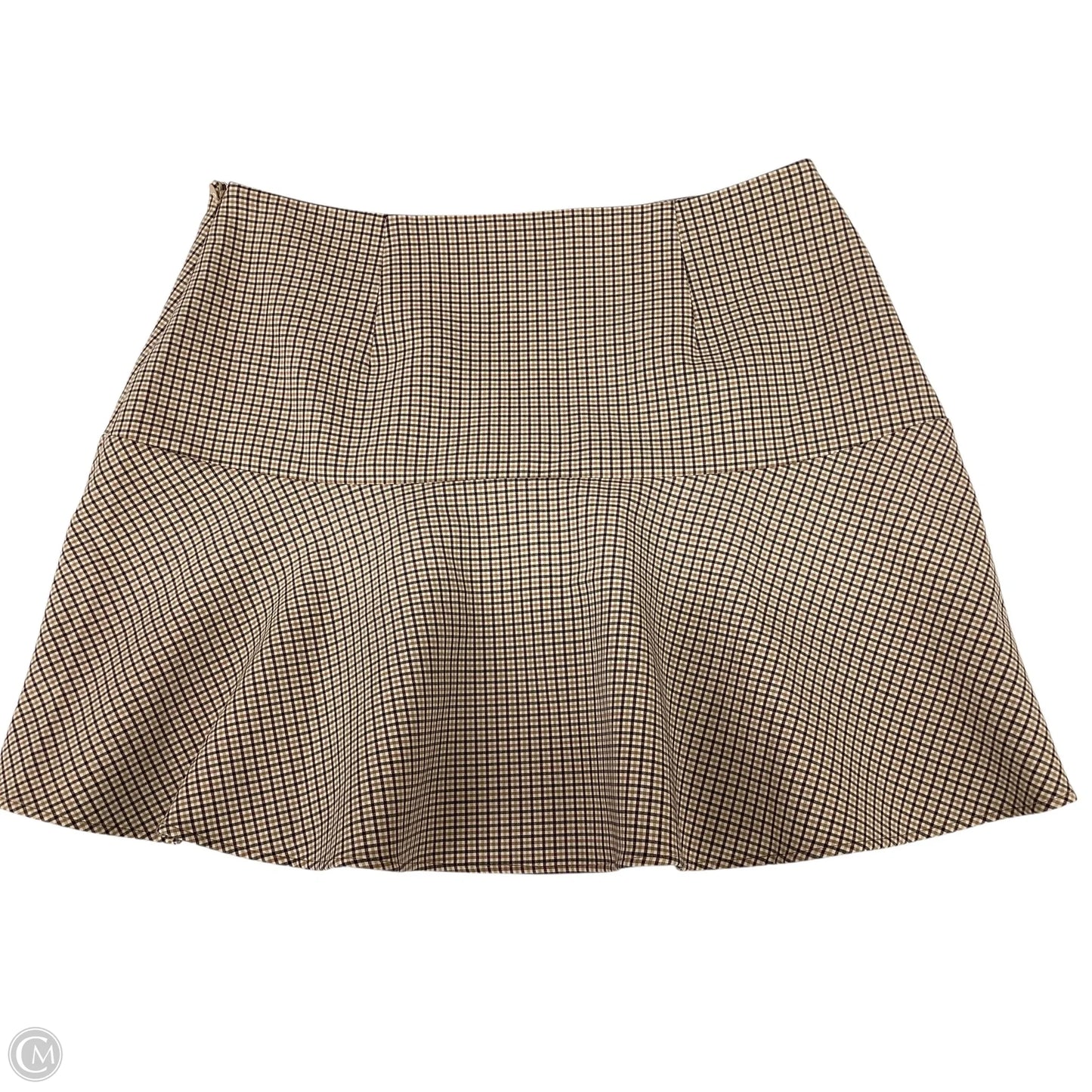 Skirt Midi By Loft In Plaid Pattern, Size: 14