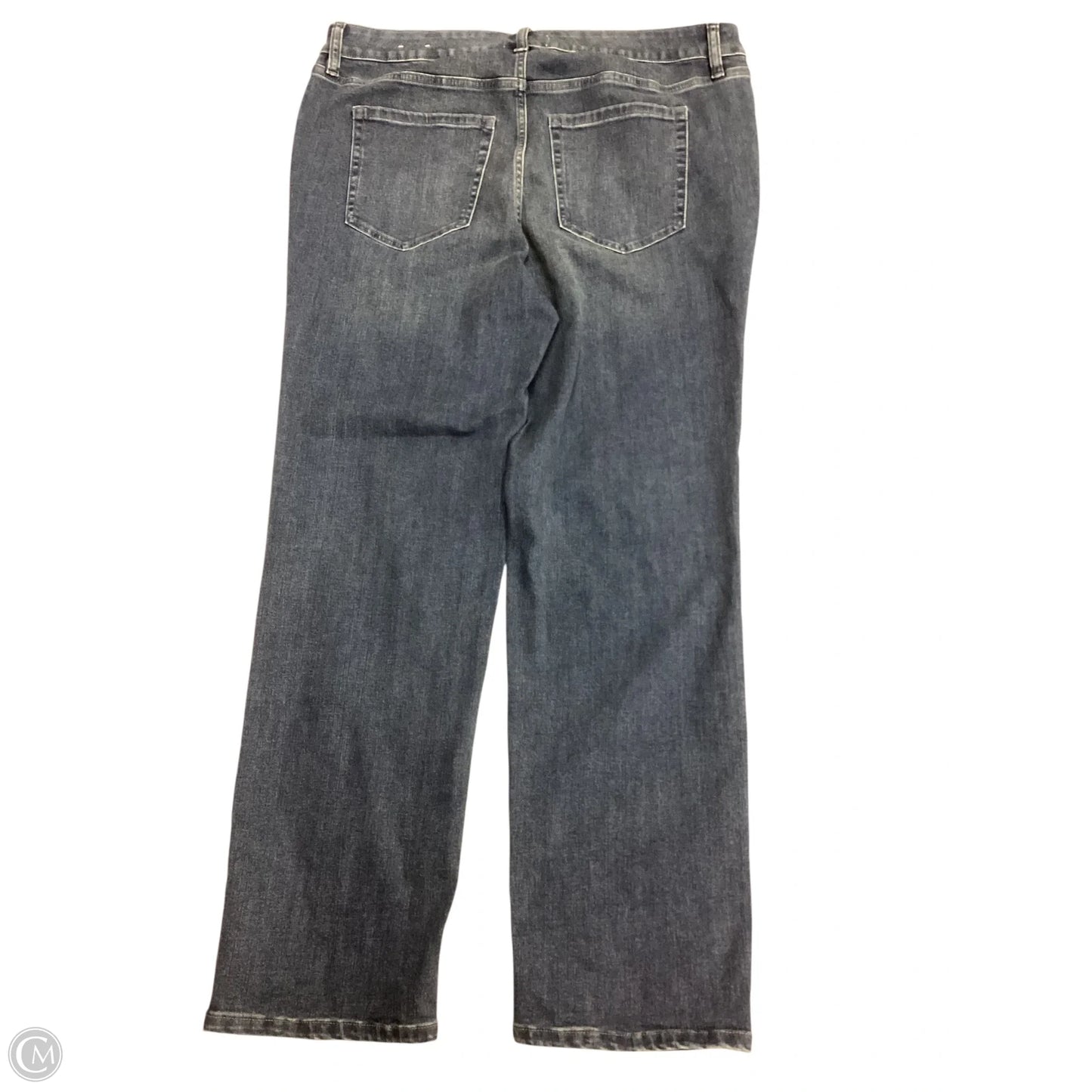 Jeans Straight By Lane Bryant In Blue Denim, Size: 18
