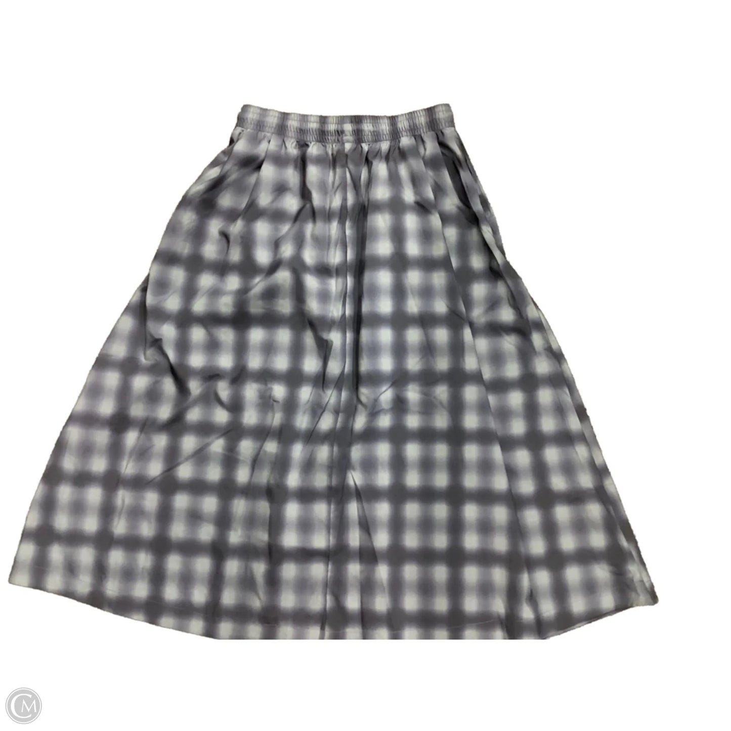 Skirt Maxi By Puma In Checkered Pattern, Size: S