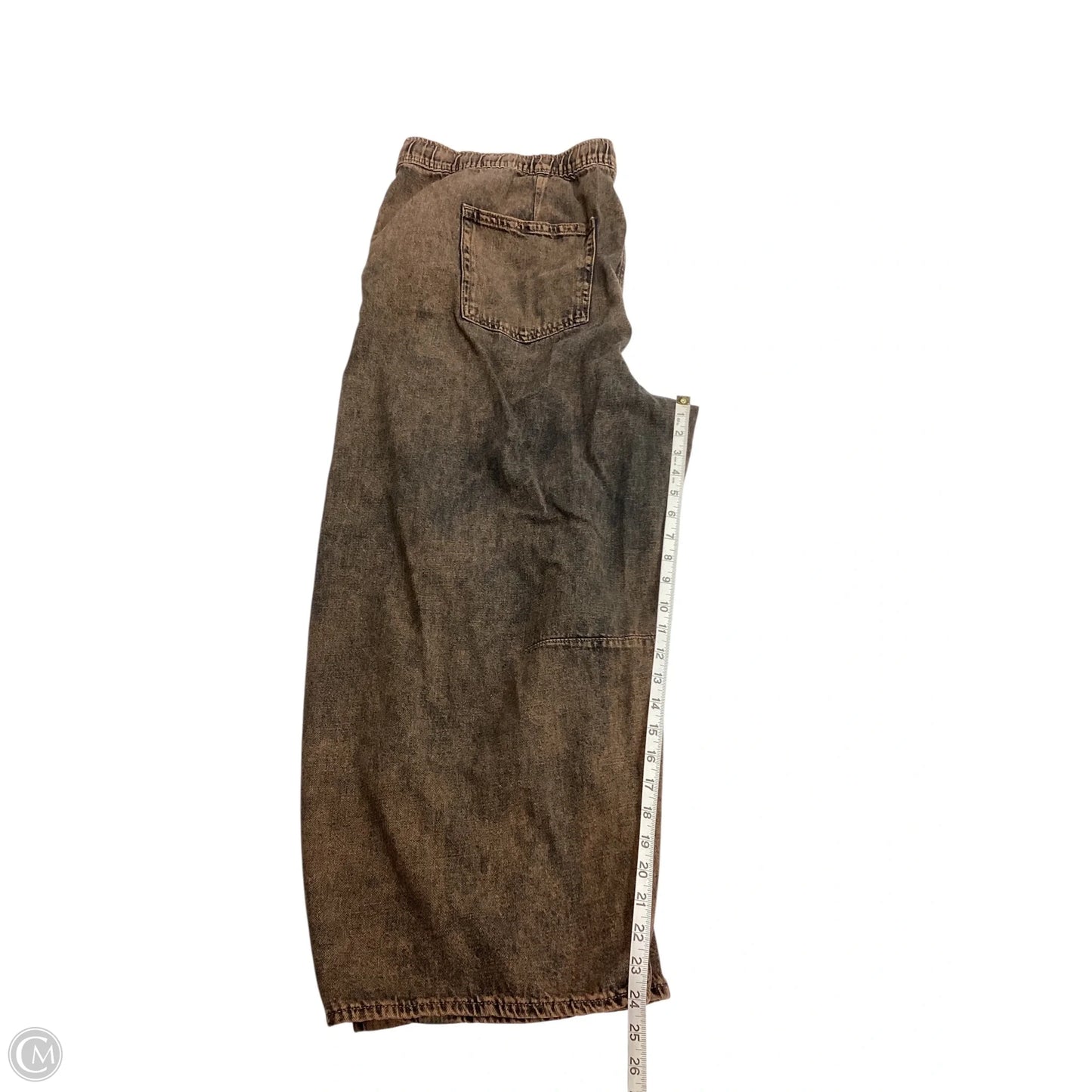 Jeans Boyfriend By Gap In Brown, Size: 18