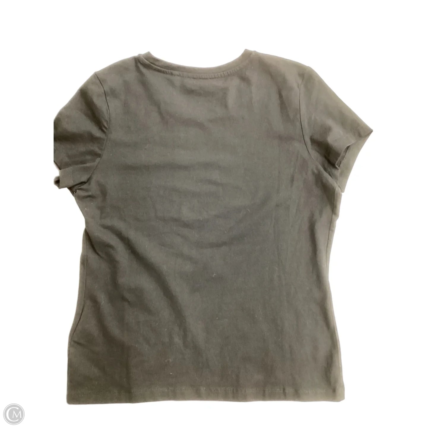 Top Short Sleeve By Guess In Black, Size: Xl
