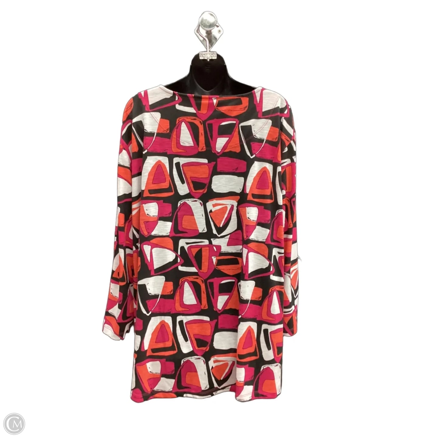 Top Long Sleeve By Multiples In Multi-colored, Size: 2x