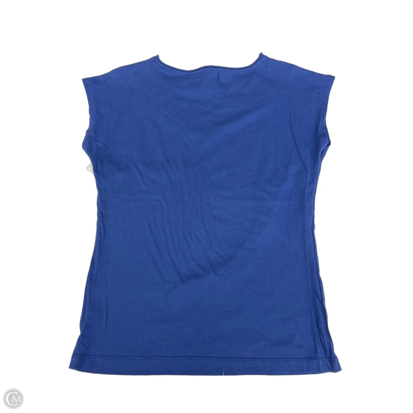 Top Sleeveless By Chaps In Blue, Size: S