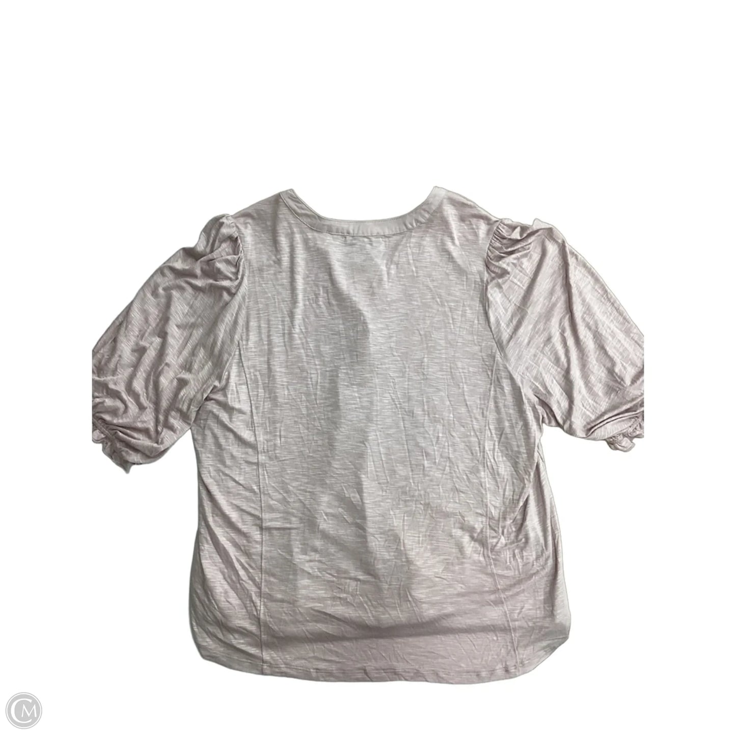 Top Long Sleeve By Democracy In Pink, Size: 1x