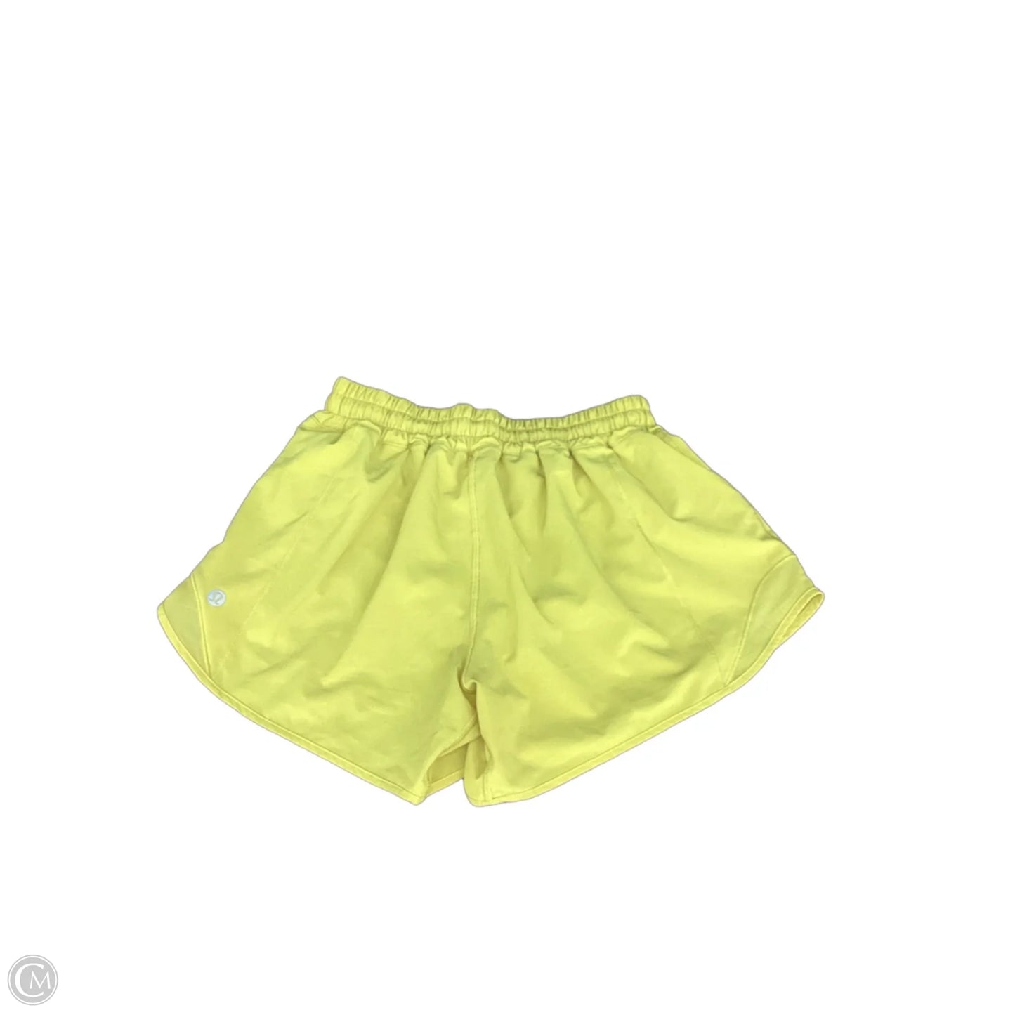 Athletic Shorts By Lululemon In Yellow, Size: S