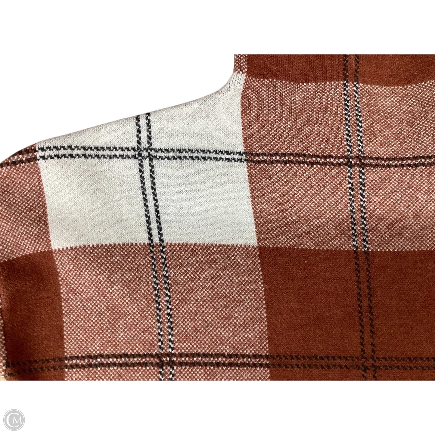 Sweater By Rachel Zoe In Plaid Pattern, Size: Xs