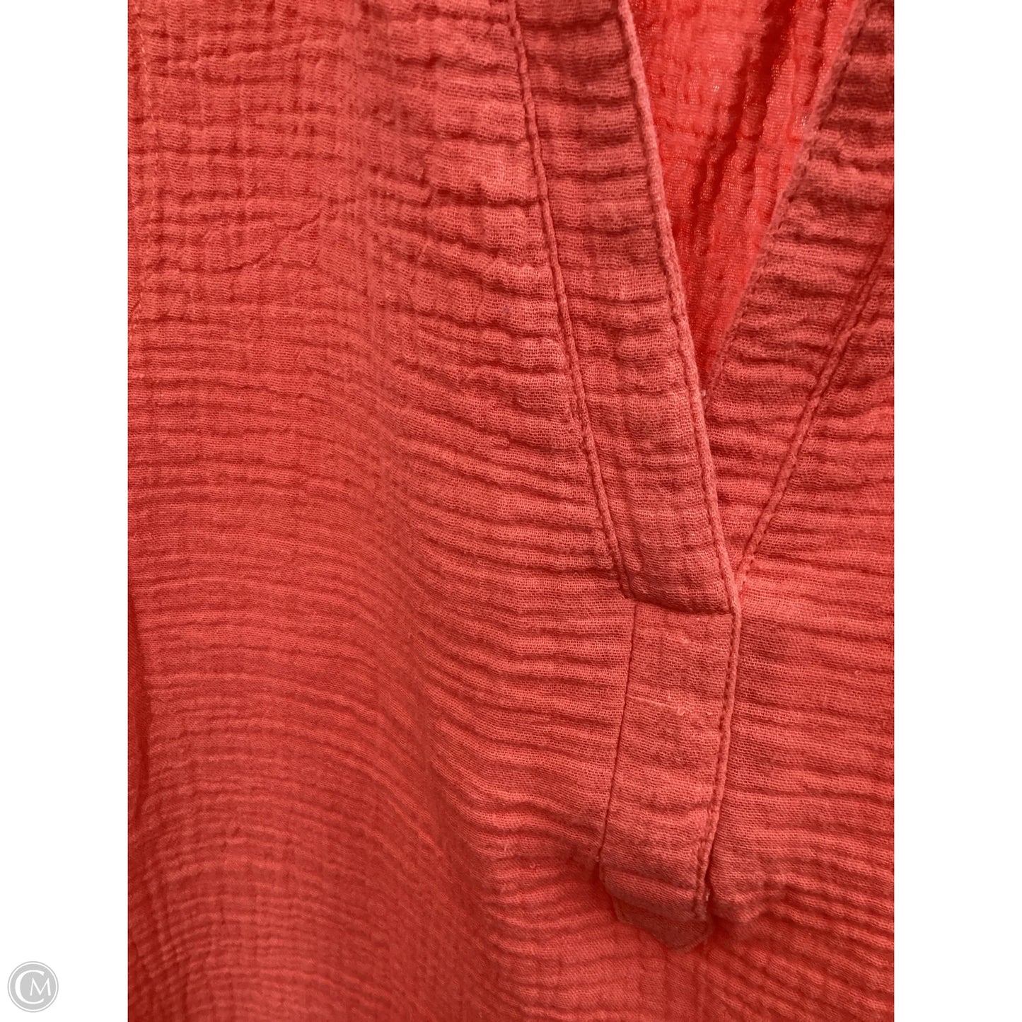 Top Sleeveless By Clothes Mentor In Orange, Size: Xs