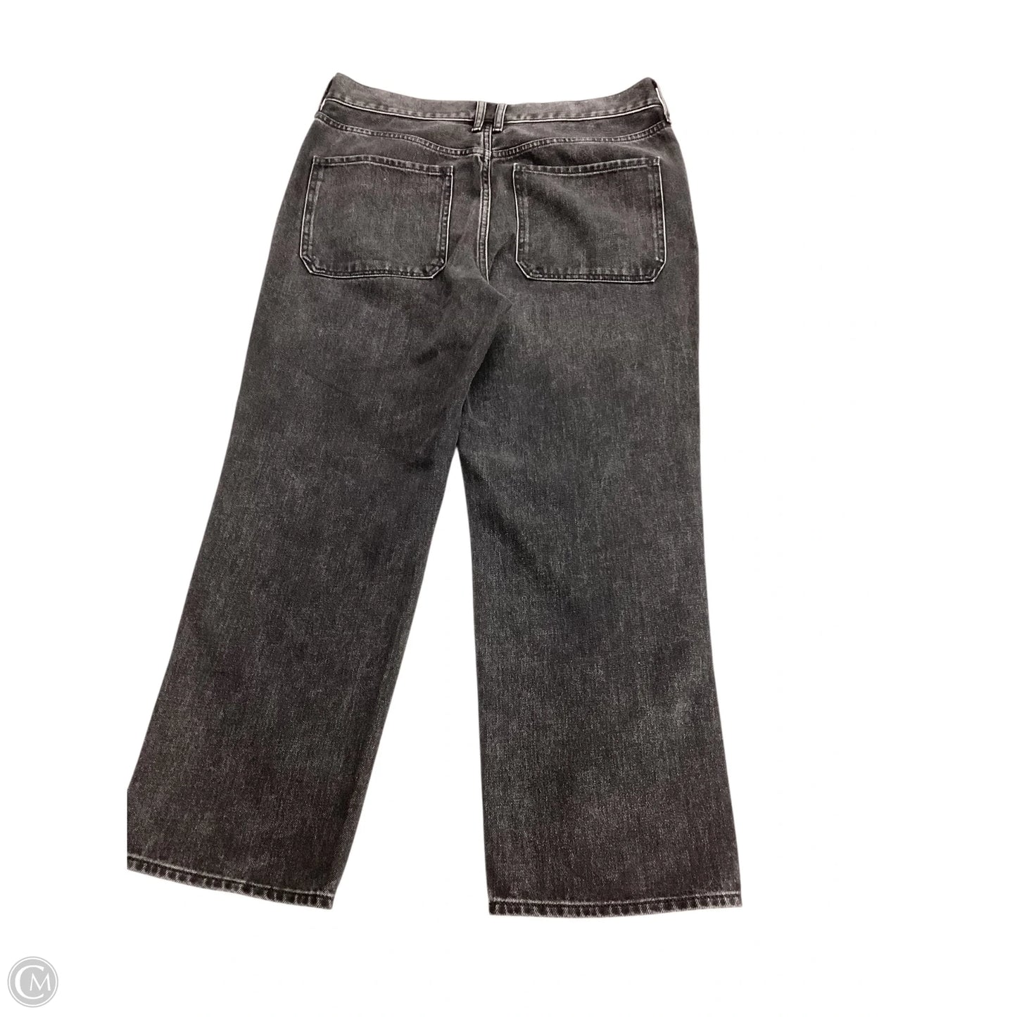 Jeans Wide Leg By Express In Black, Size: 10