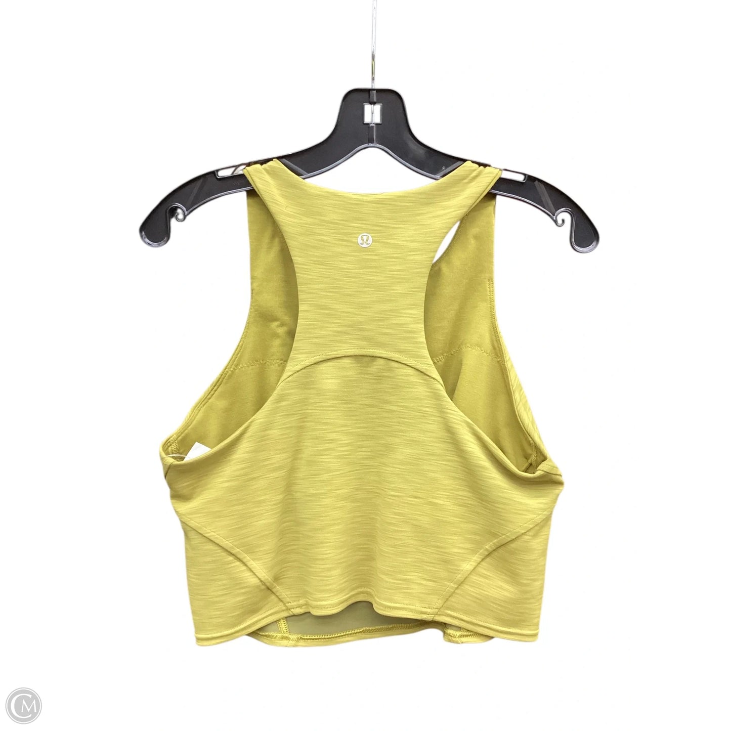 Athletic Tank Top By Lululemon In Chartreuse, Size: M