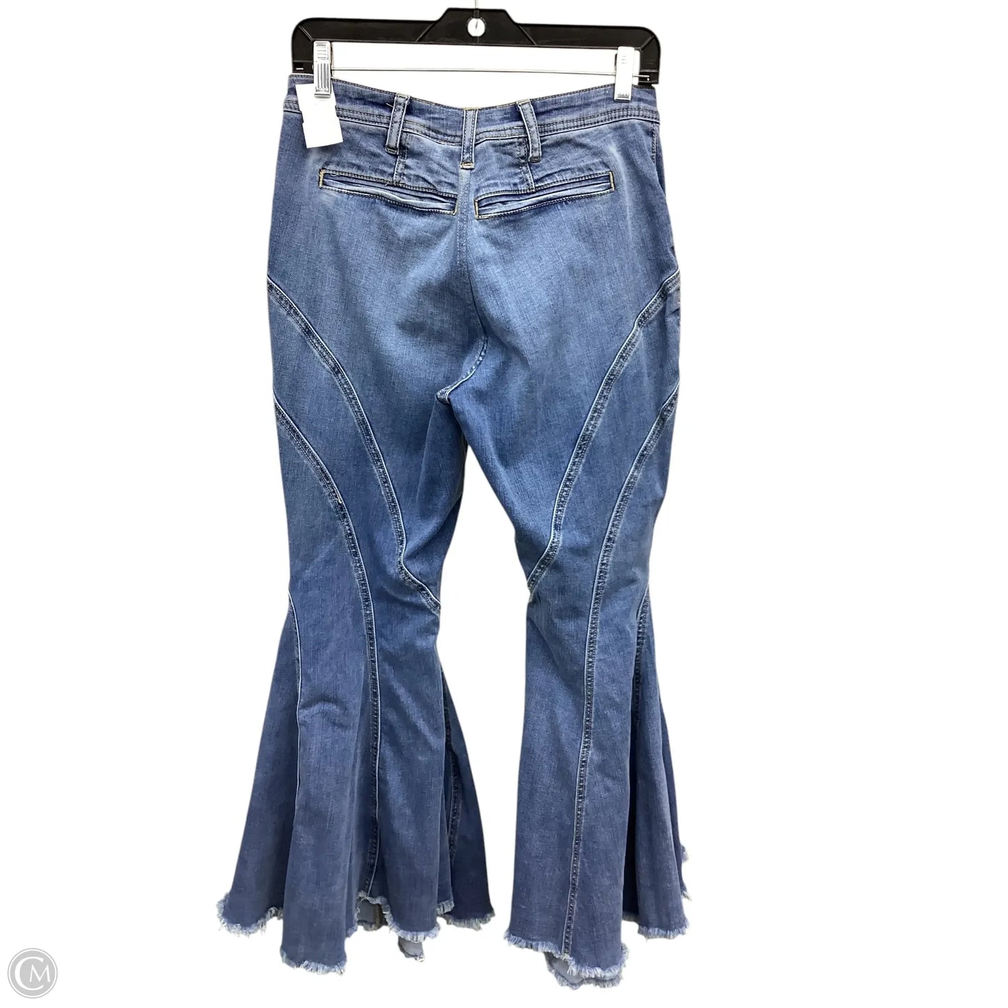 Jeans Flared By We The Free In Blue Denim, Size: 6
