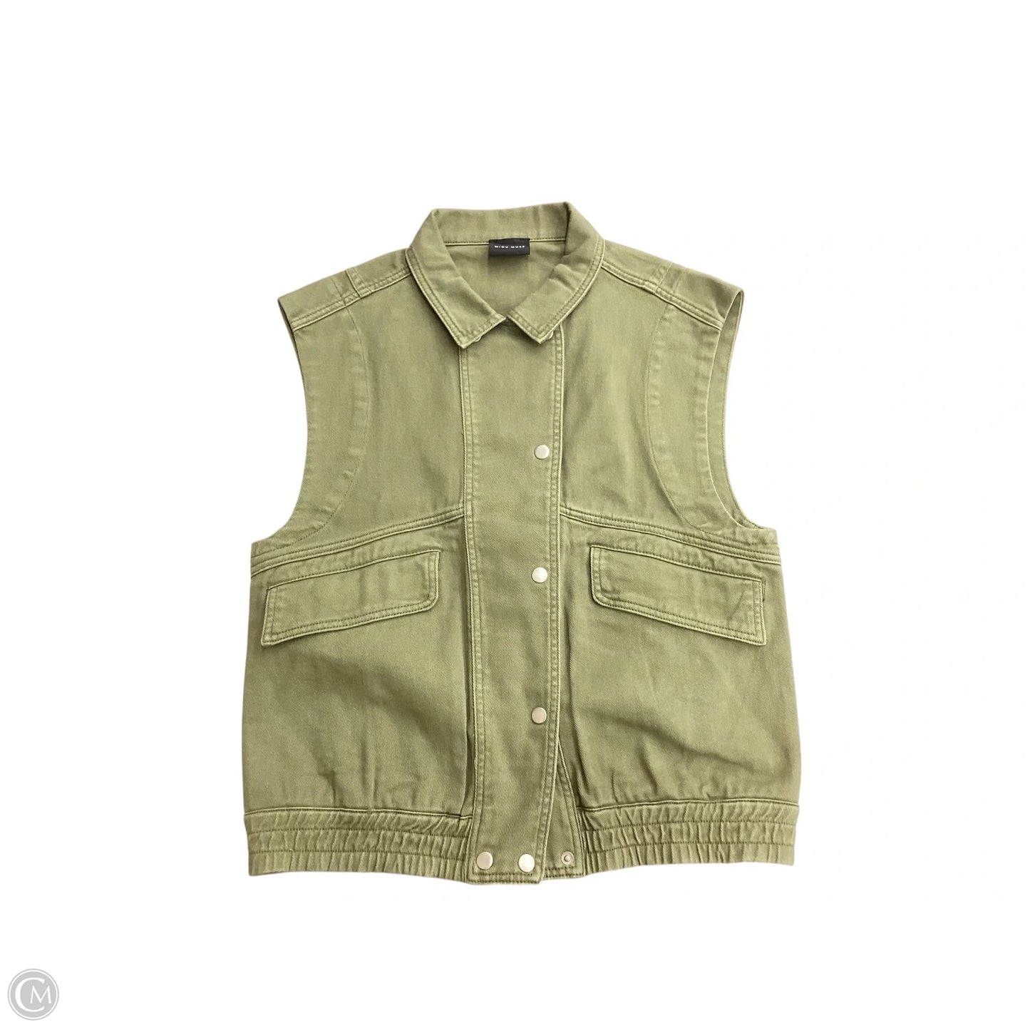 Vest Other By Clothes Mentor In Green, Size: L