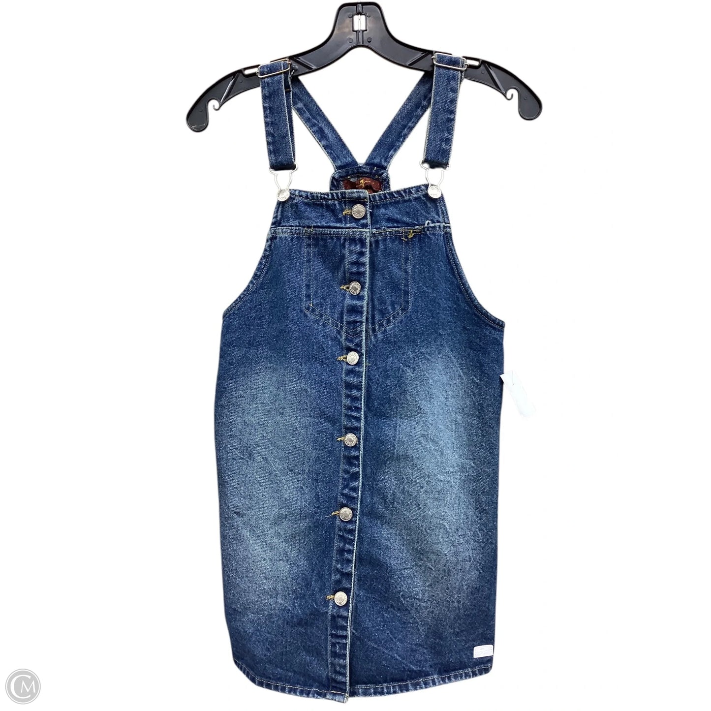 Dress Casual Short By 7 For All Mankind In Blue Denim, Size: Xl