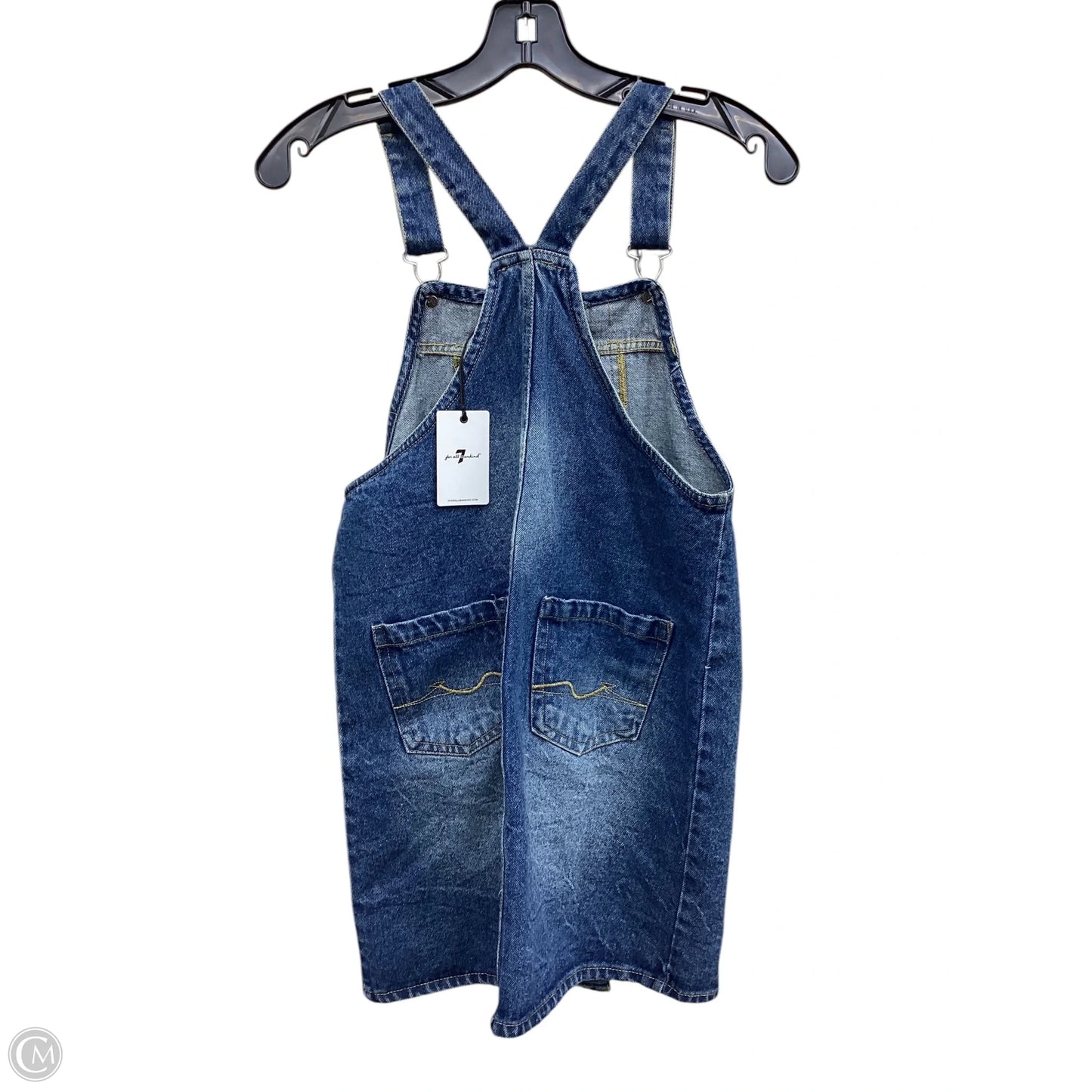 Dress Casual Short By 7 For All Mankind In Blue Denim, Size: Xl