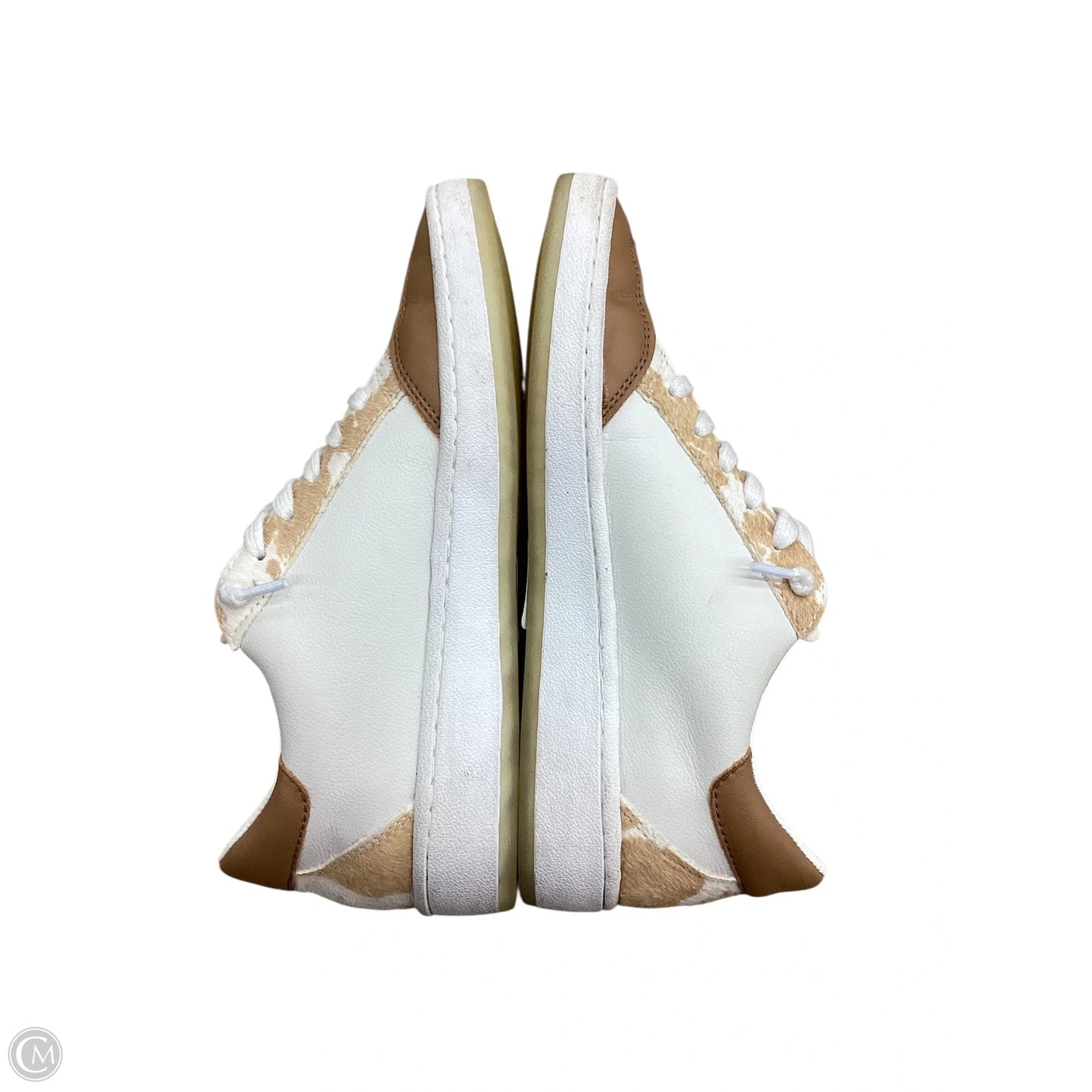 Shoes Sneakers By Vintage Havana In Tan & White, Size: 8.5