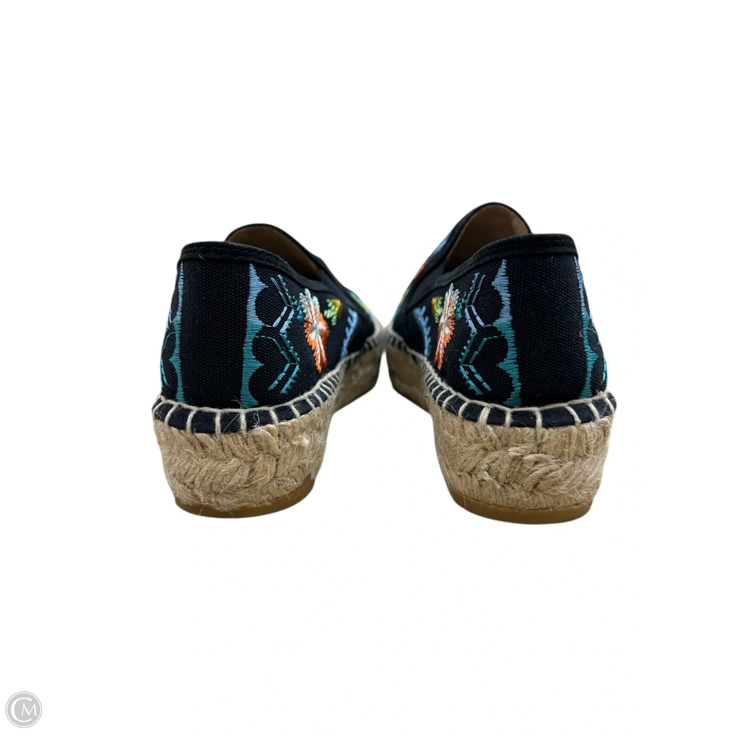 Shoes Heels Platform By Johnny Was In Floral Print, Size: 7.5