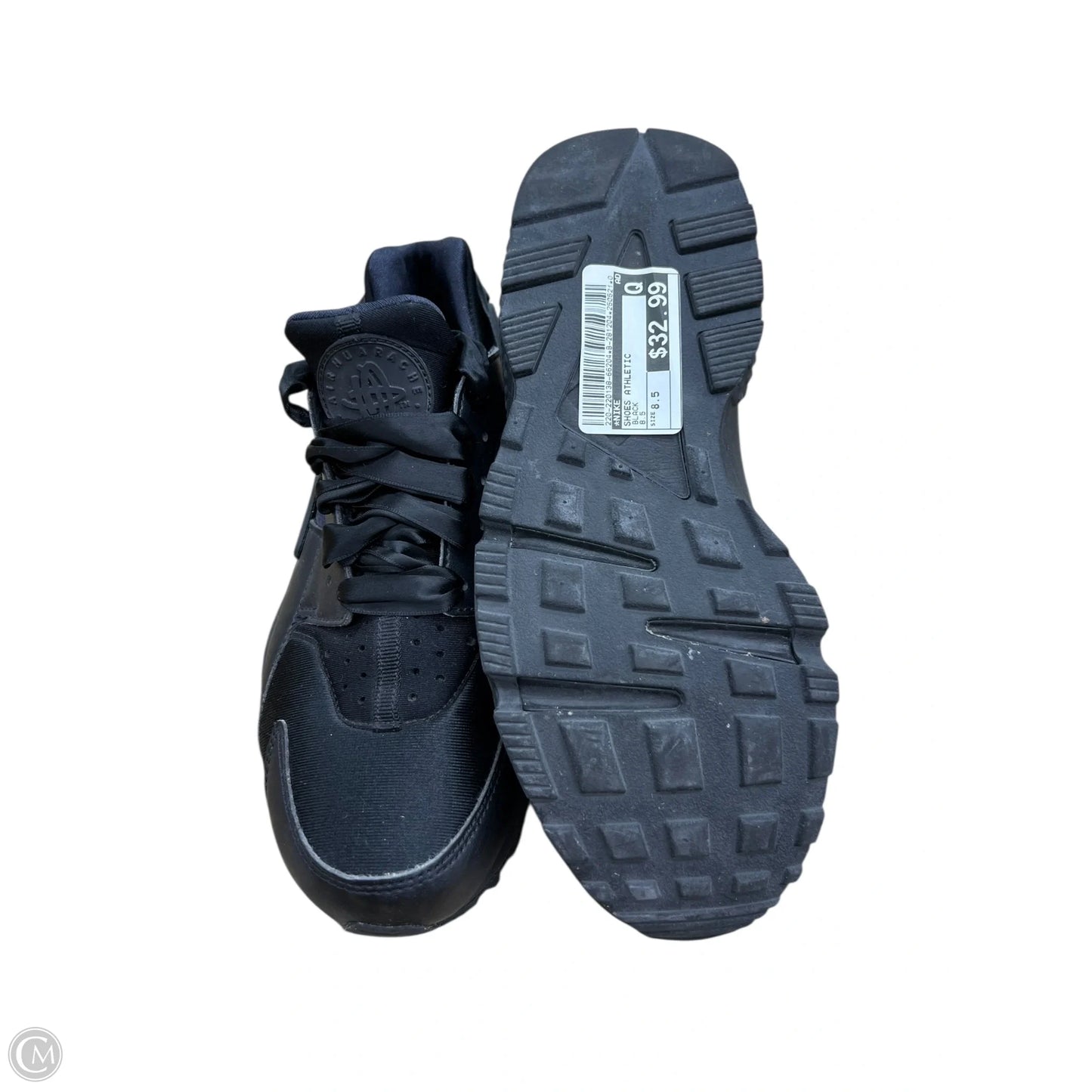Shoes Athletic By Nike In Black, Size: 8.5