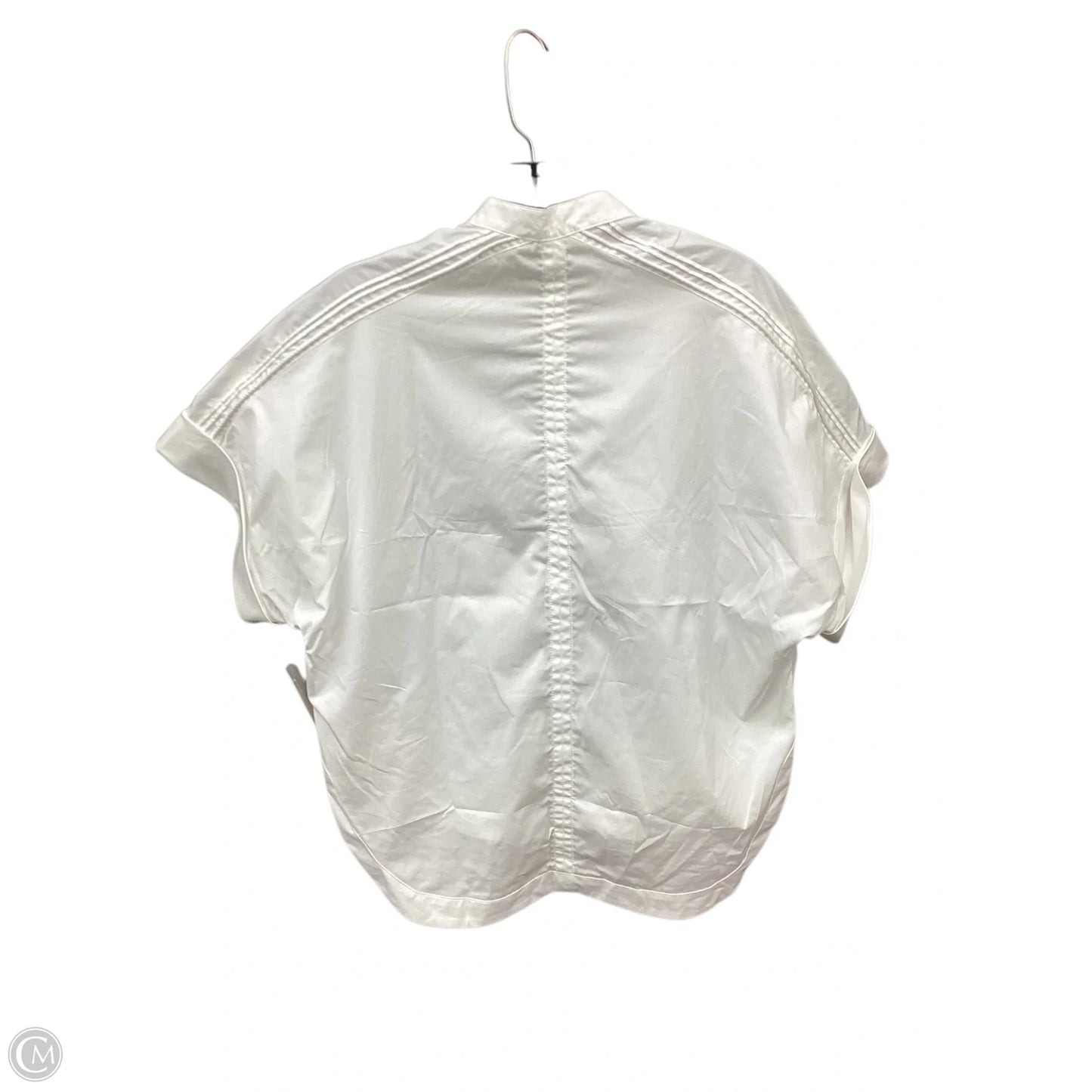 Blouse Short Sleeve By Rag And Bone In White, Size: Xxs