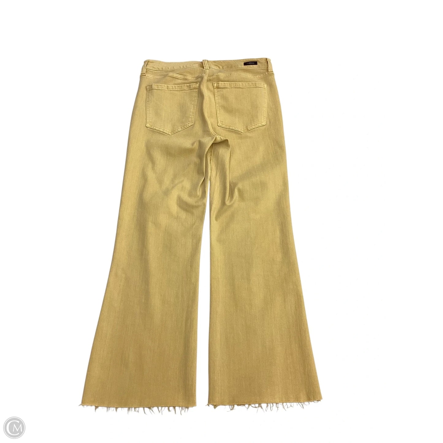 Jeans Straight By Liverpool In Yellow Denim, Size: 6