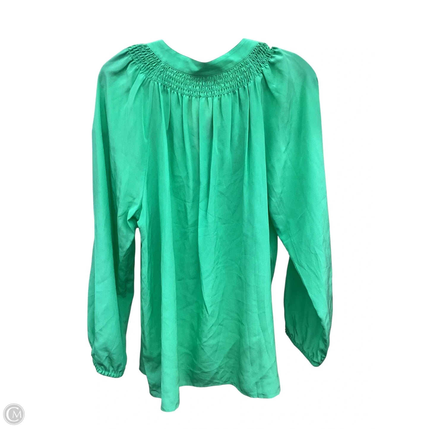 Blouse Designer By Lilly Pulitzer In Green, Size: Xl