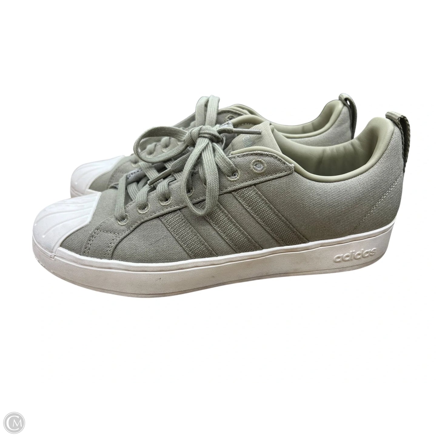 Shoes Sneakers By Adidas In Green, Size: 10