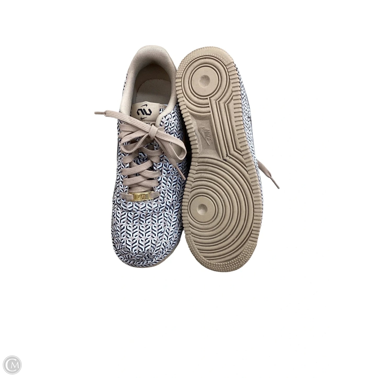 Shoes Sneakers By Nike In Beige, Size: 7.5