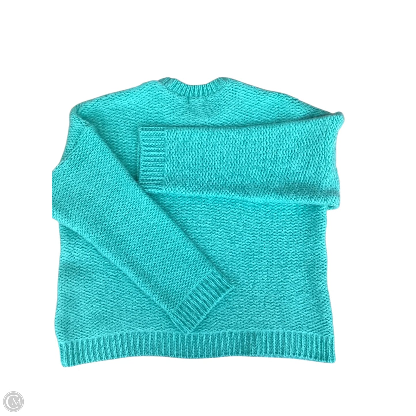 Sweater By Clothes Mentor In Green, Size: M