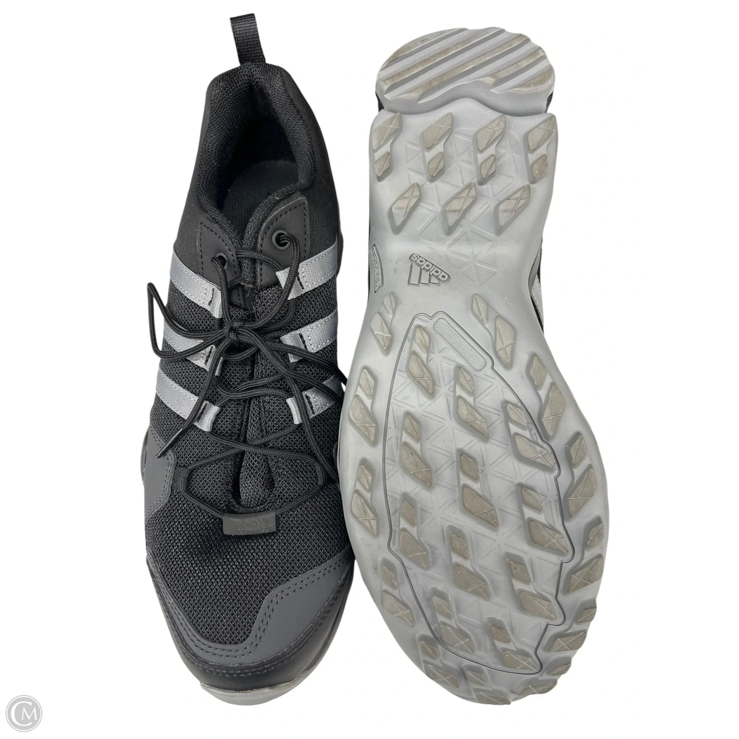 Shoes Athletic By Adidas In Black & Grey, Size: 11