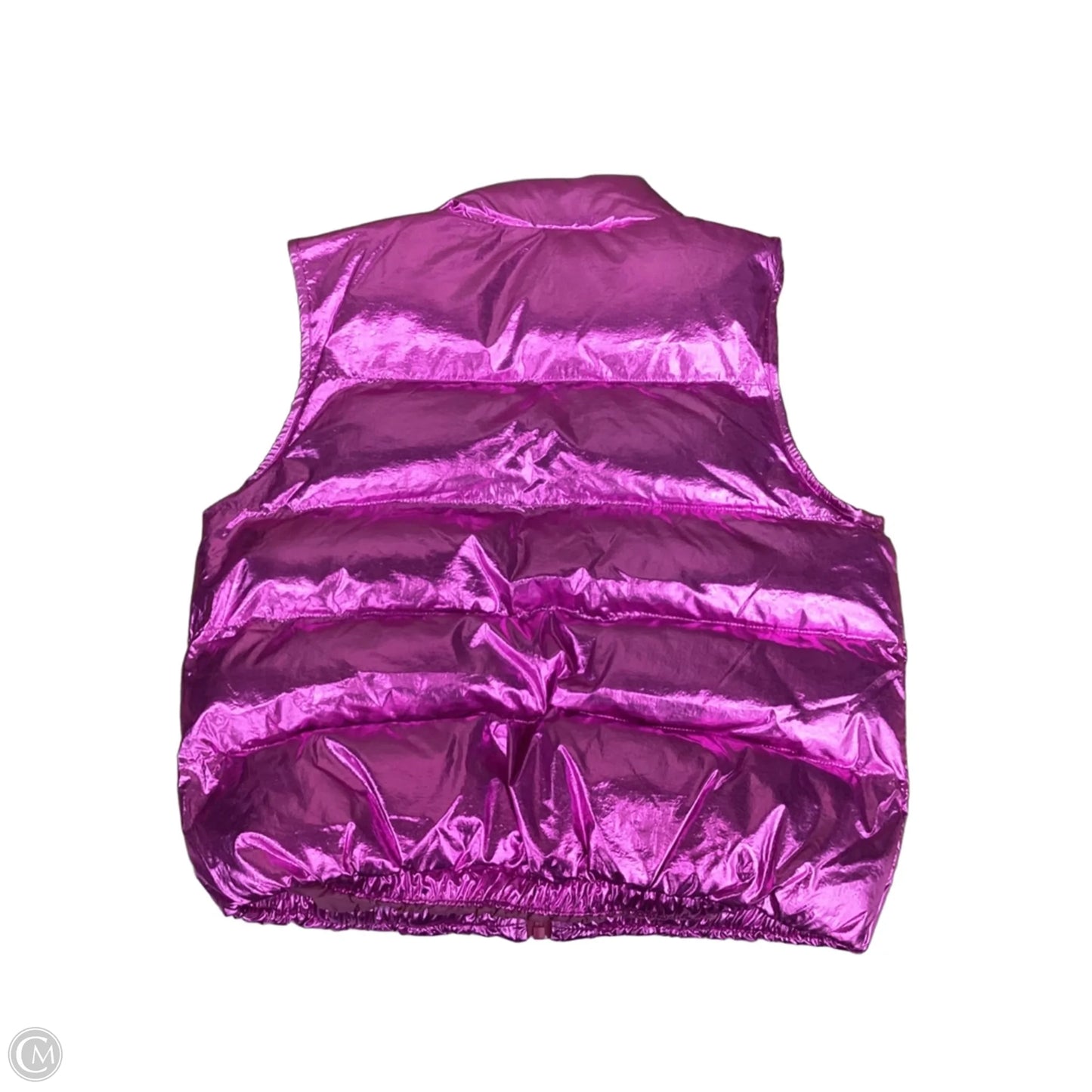 Vest Puffer & Quilted By Tcec In Pink, Size: M