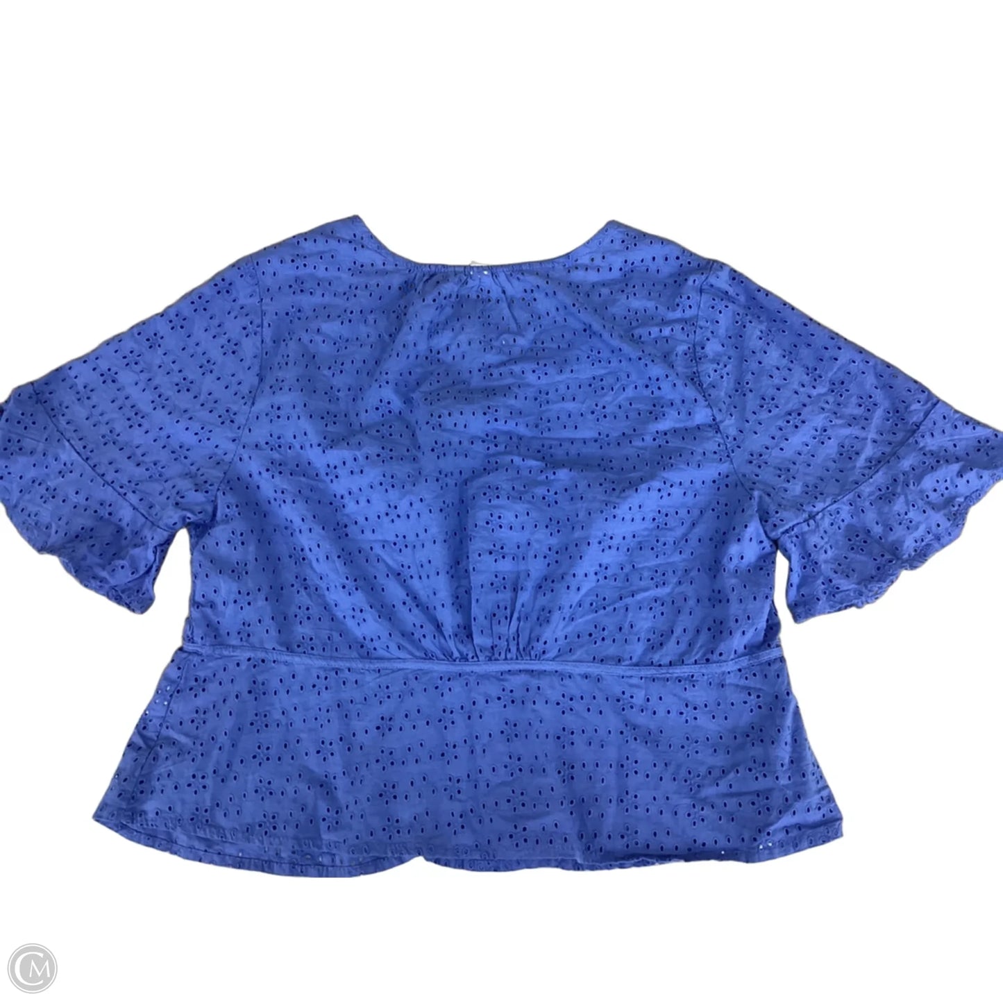 Top Short Sleeve By Joie In Blue, Size: Xl