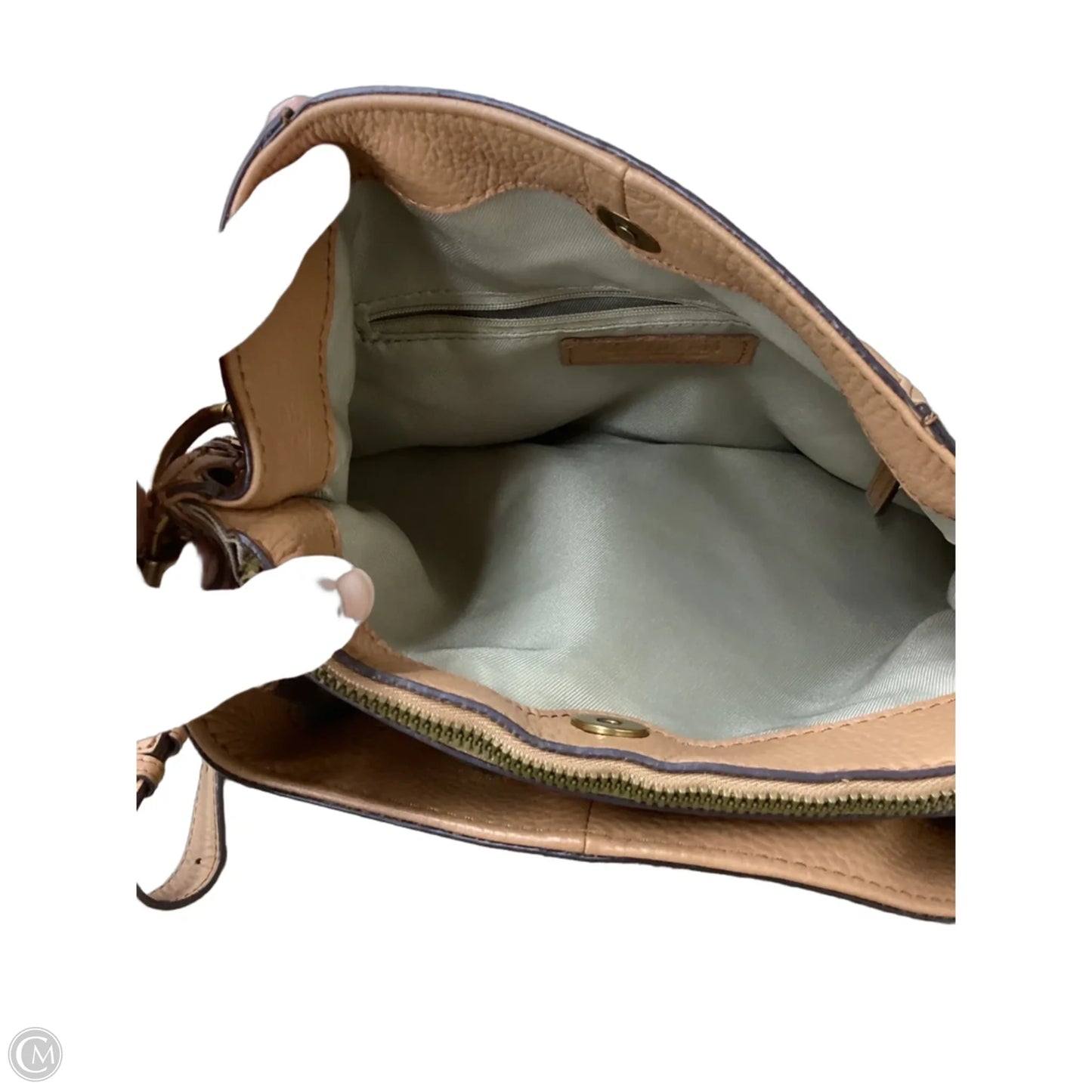 Crossbody Leather By Cmc, Size: Medium