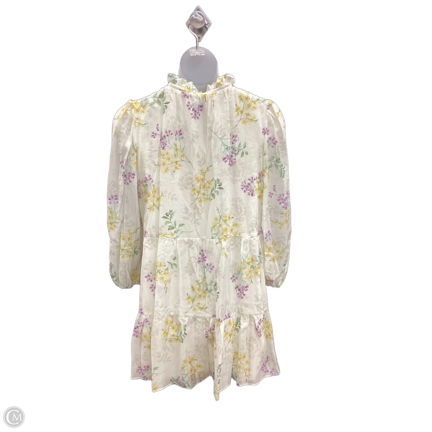 Dress Casual Short By Taylor In Floral Print, Size: L