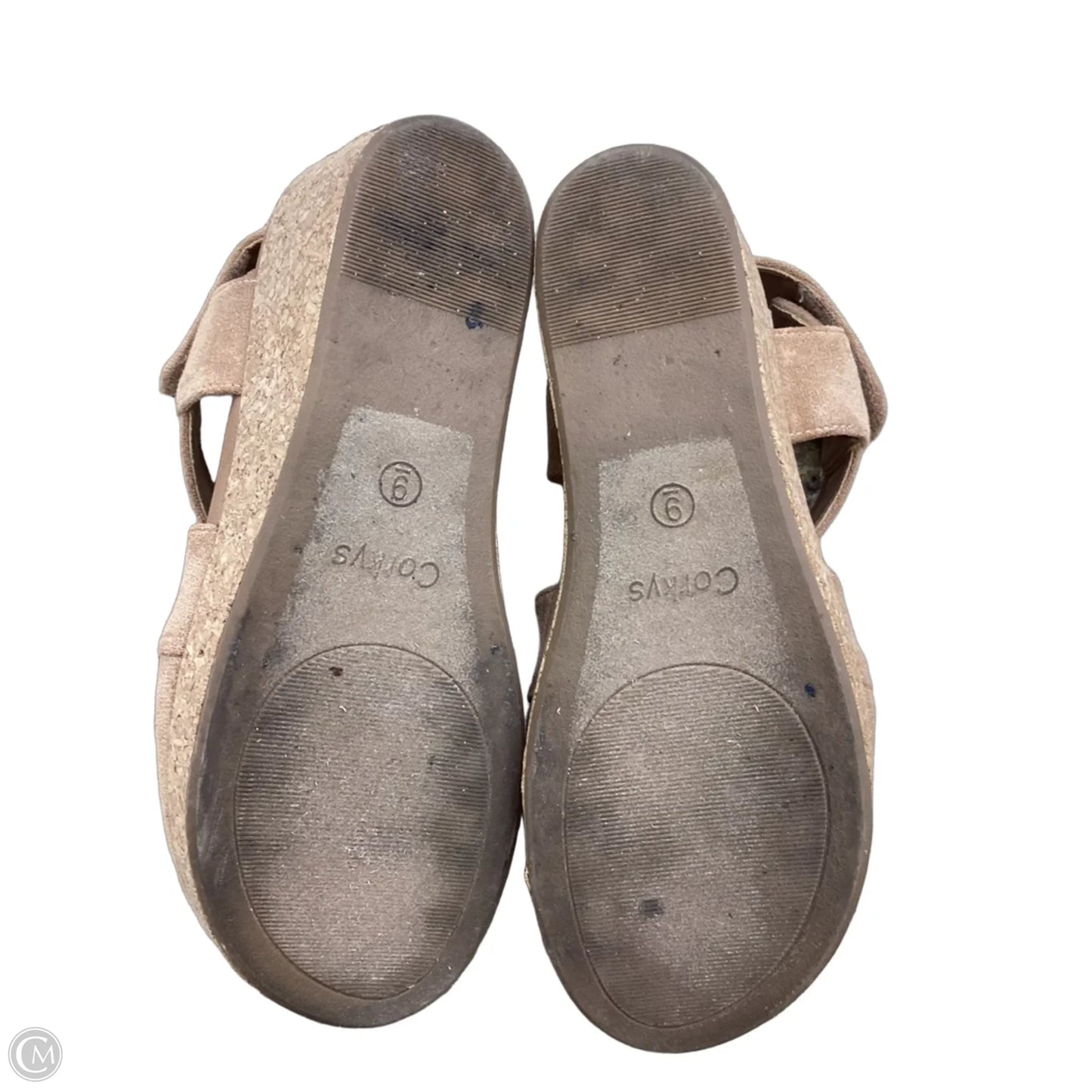 Shoes Heels Platform By Corkys In Tan, Size: 9