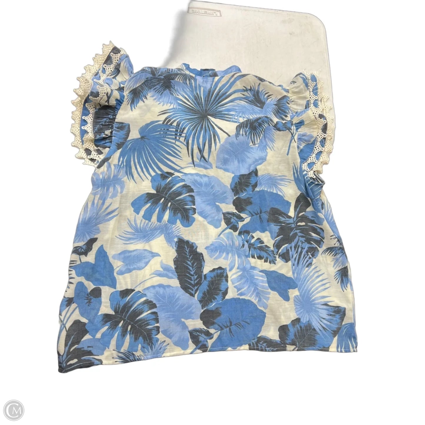 Top Sleeveless By Nanette By Nanette Lepore In Blue, Size: L