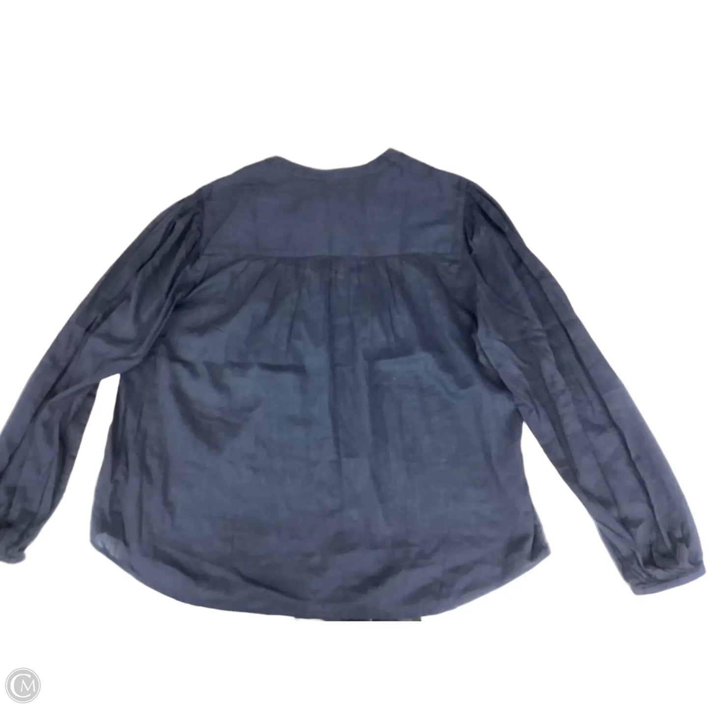 Top Long Sleeve By Gap In Black, Size: Xxl