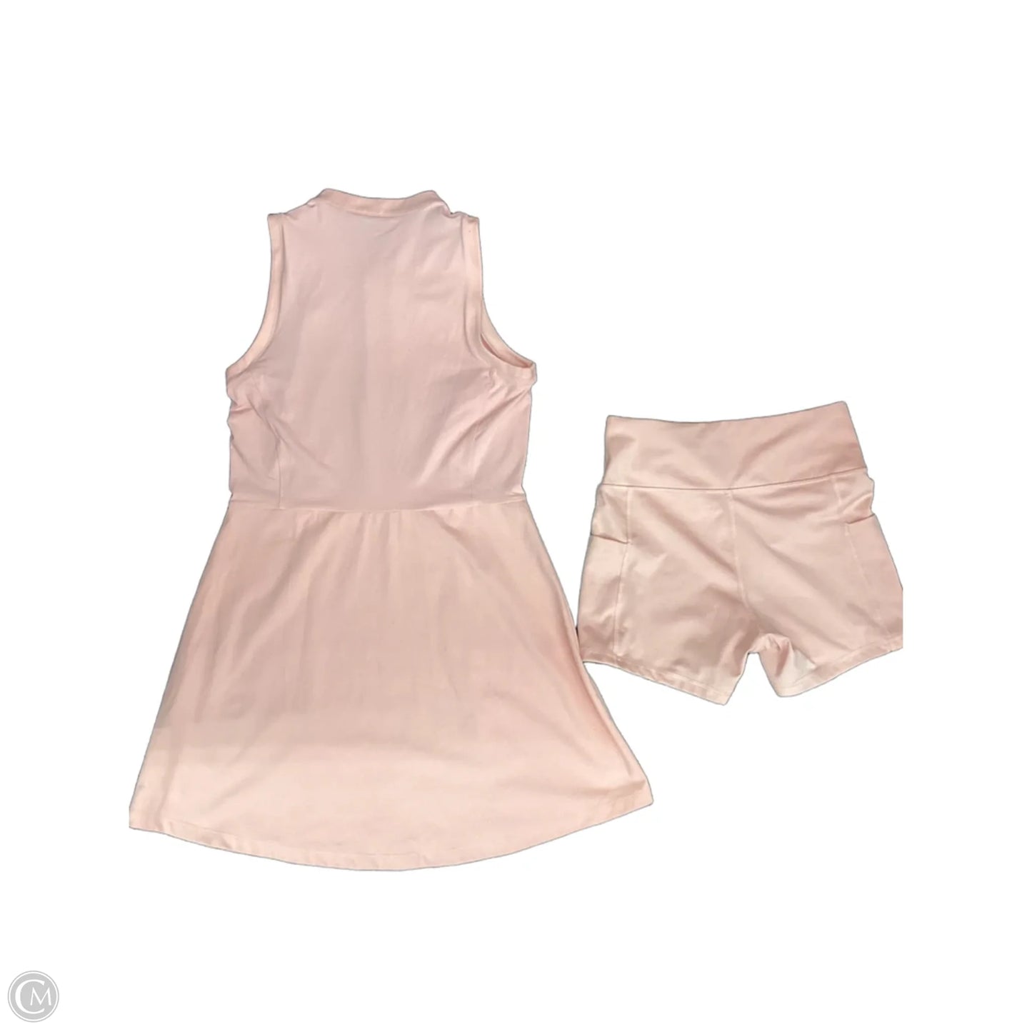 Athletic Shorts 2pc By Puma In Peach, Size: M