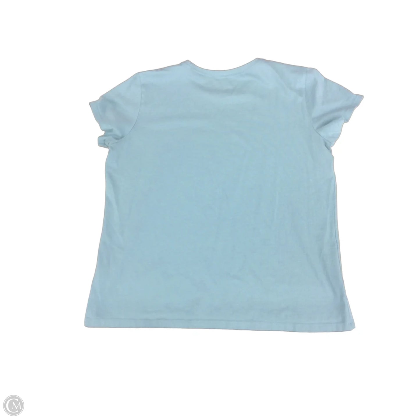 Top Short Sleeve By Life Is Good In Teal, Size: Xl