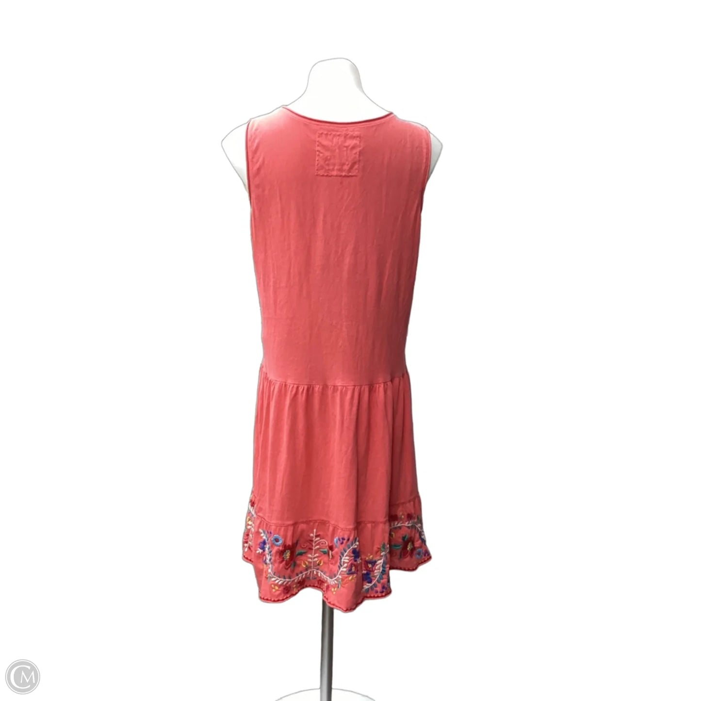 Dress Casual Short By Johnny Was In Peach, Size: L