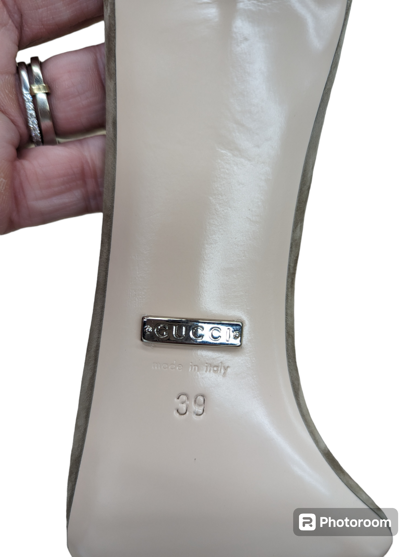 Sandals Heels Stiletto By Gucci Size: 9