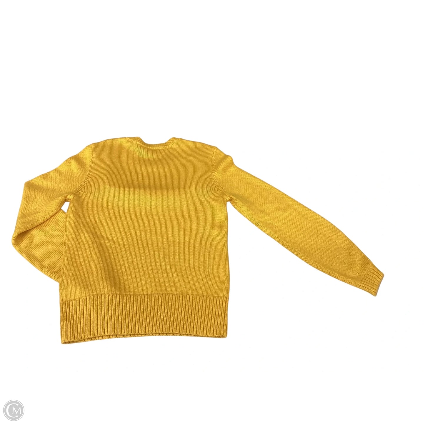 Sweater By Talbots In Yellow, Size: Xs
