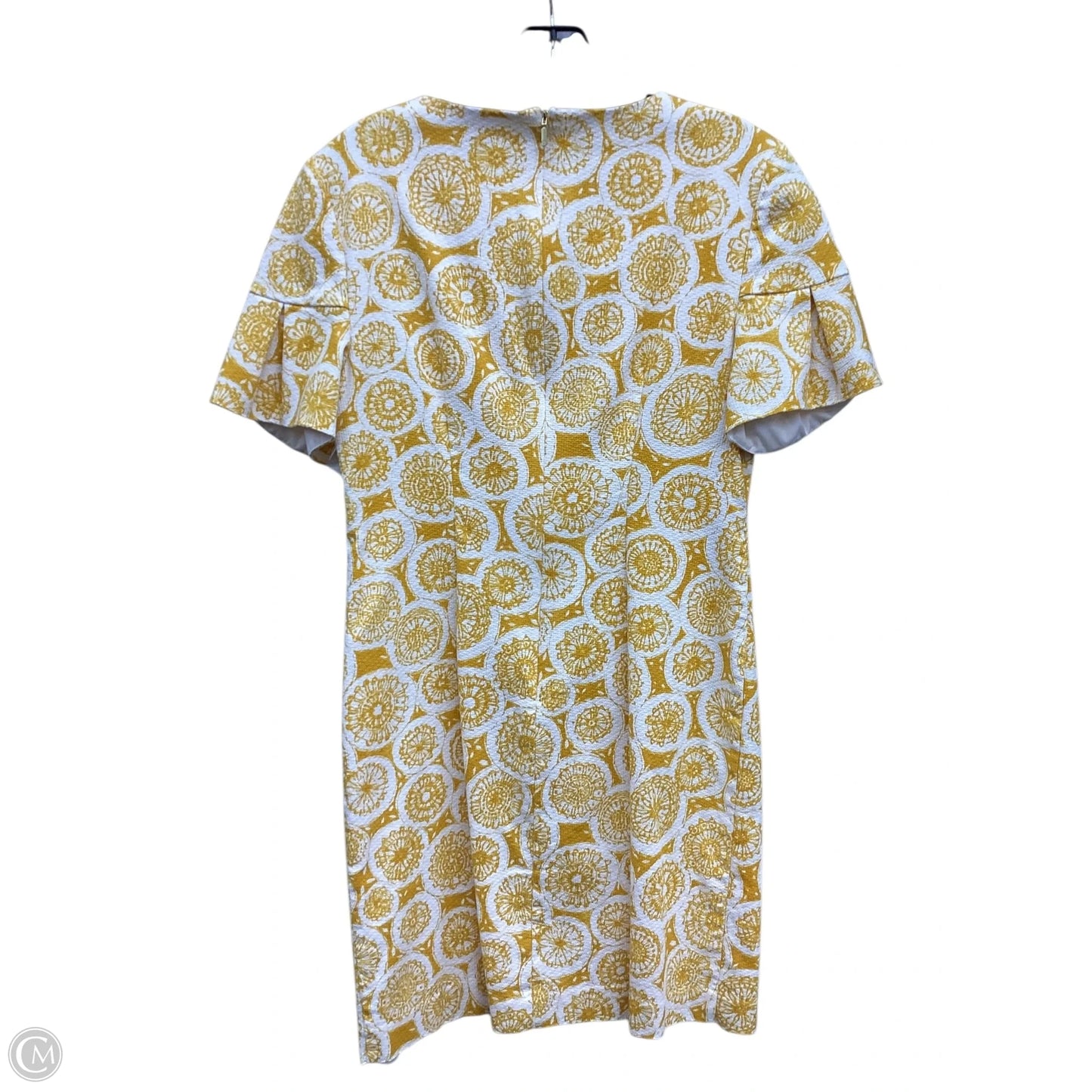 Dress Casual Midi By Trina Turk In Yellow, Size: 6
