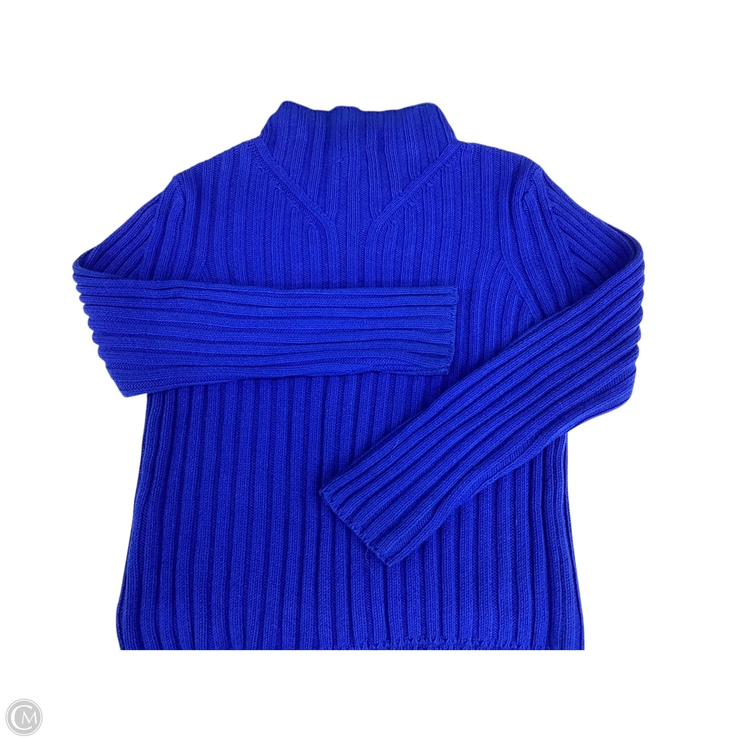 Sweater By Calvin Klein In Blue, Size: L