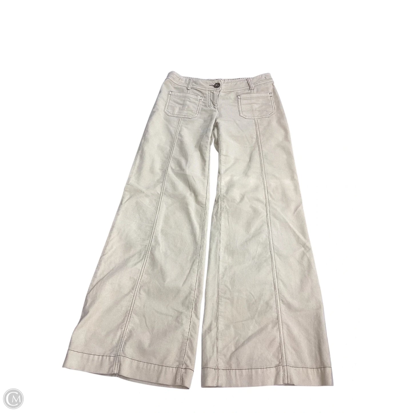 Pants Corduroy By Clothes Mentor In Ivory, Size: 6