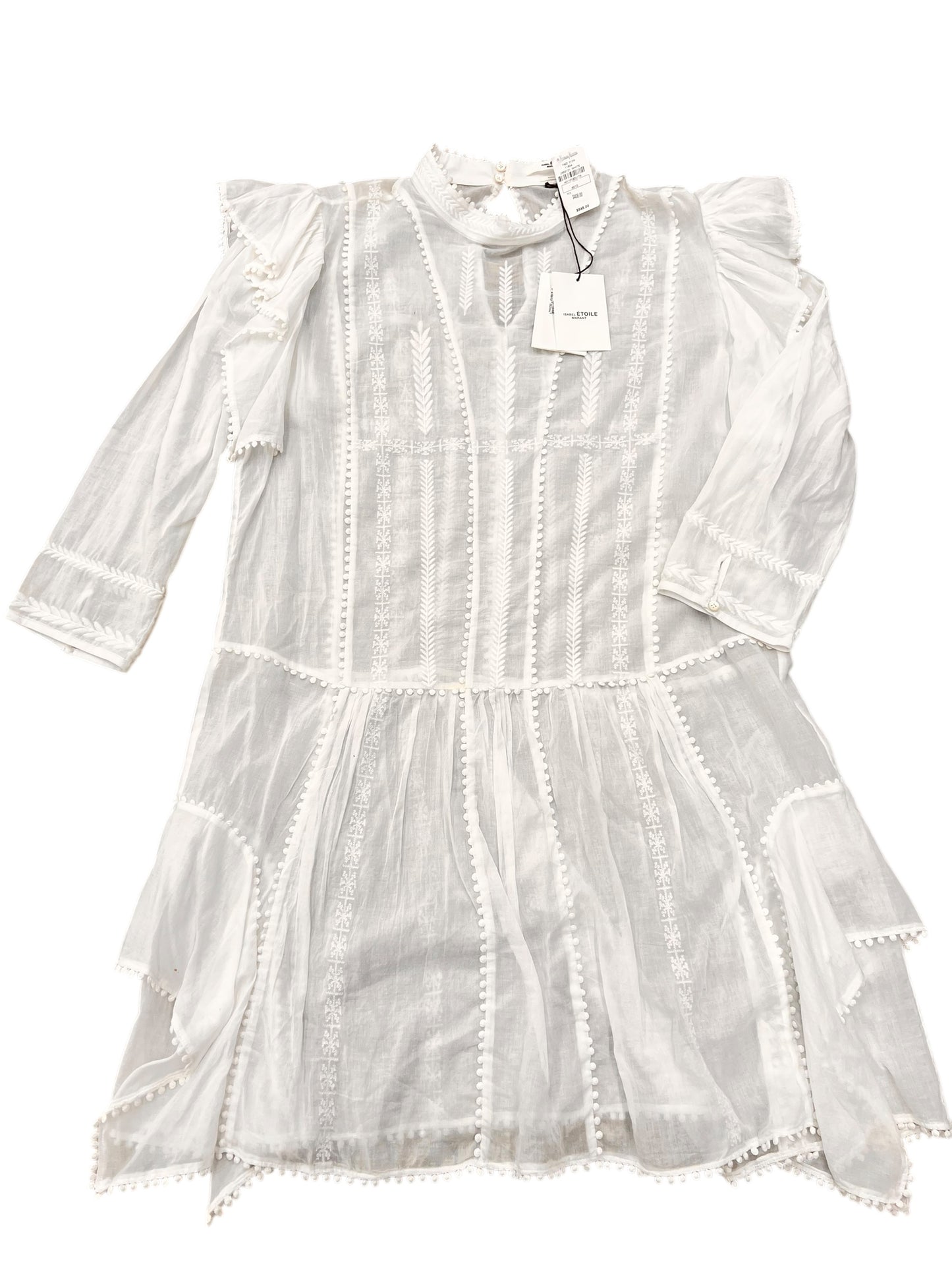 Dress Casual Short By Isabel Marant In White, Size: M
