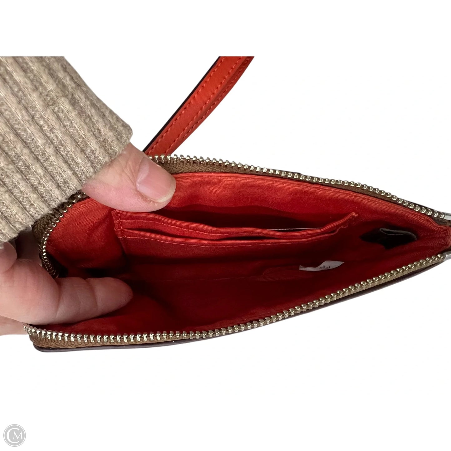 Wristlet Designer By Coach, Size: Small