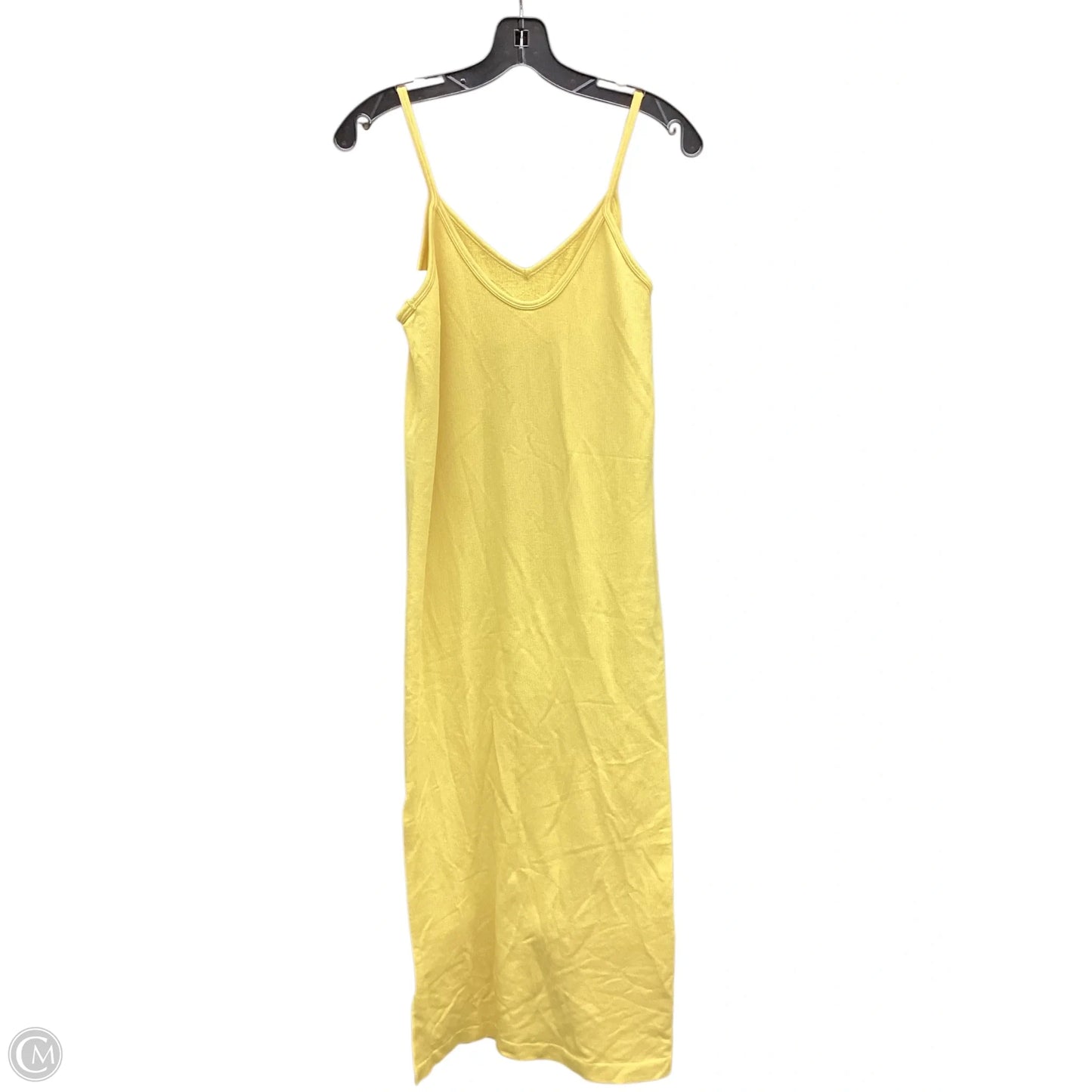 Dress Casual Maxi By Fabletics In Yellow, Size: L