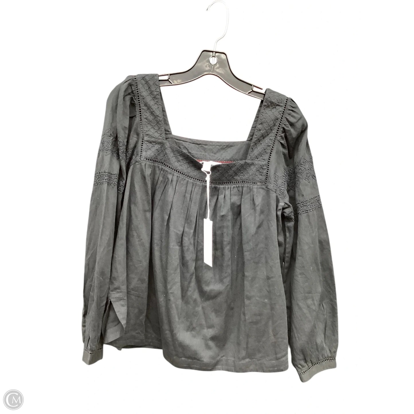 Top Long Sleeve By Clothes Mentor In Black, Size: M
