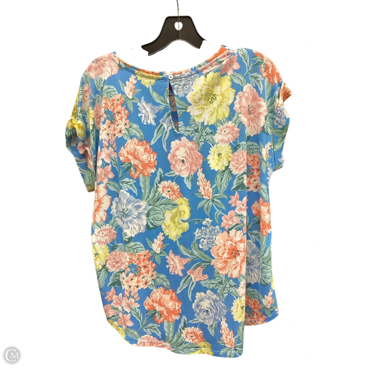 Top Sleeveless Basic By Loft In Floral Print, Size: S