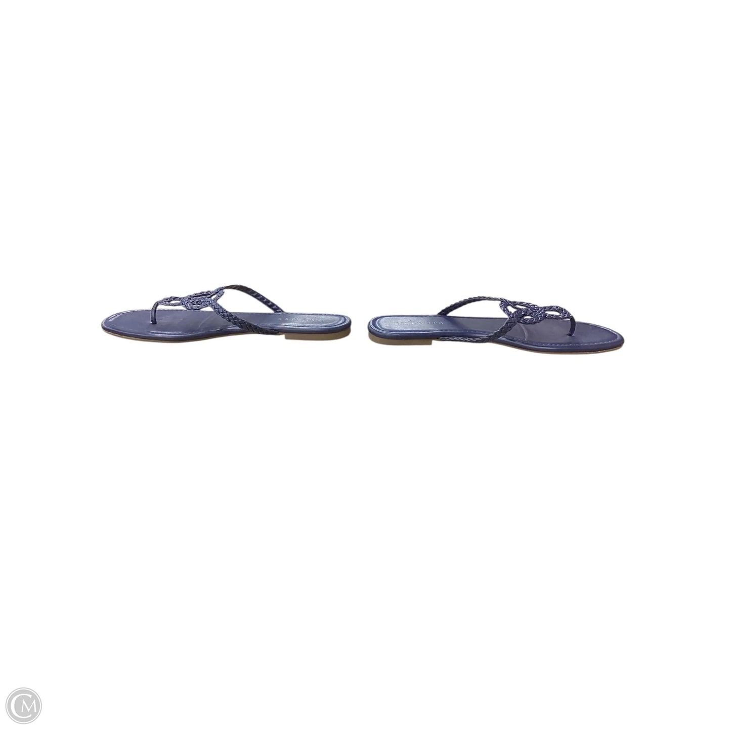 Sandals Flats By Talbots In Navy, Size: 8
